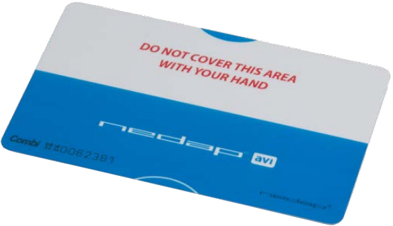 Combi Card UHF метки дальней идентификации Nedap IS