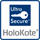 HoloKote - нанесение на карту тонкого защитного покрытия, имеющего стандартный, разработанный Magicard голографический узор. Выбор из 4 предустановленных изображений.
