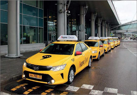 Для Яндекс.Такси в Шереметьево всегда свободный первый уровень посадки пассажиров