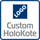 Custom HoloKote - нанесение на карту тонкого защитного покрытия, имеющего эксклюзивный голографический узор. В качестве узора может использоваться рисунок, текст или логотип клиента. 