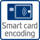 Smart card encoding - встроенный кодер бесконтактных smart карт: MIFARE, Desfire, iClass, Inside Technologies.